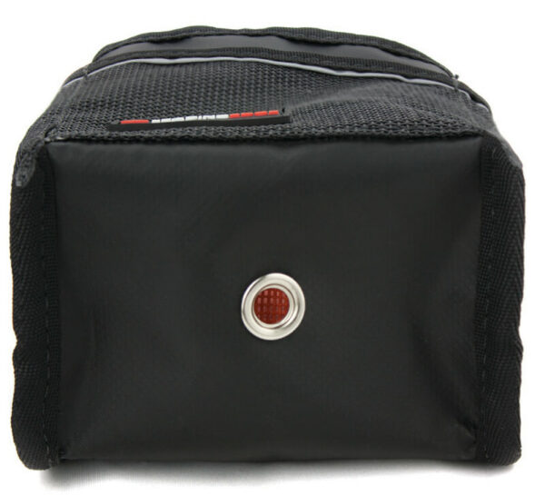 Large Engineer’s Bag in black and orange designed to carry tools safely when working at height