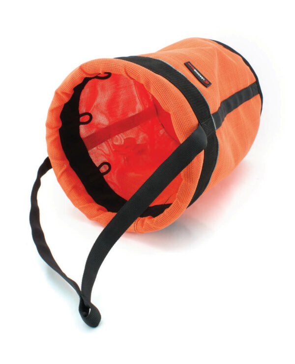 LV Pig Bucket tool and material bag in orange.