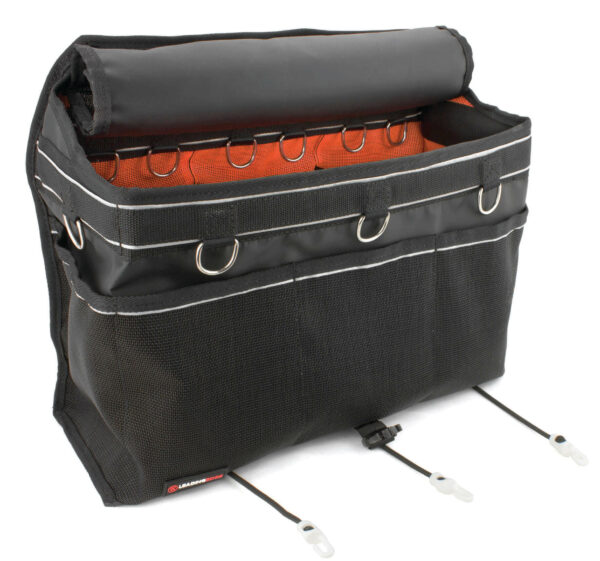 Pro MEWP Bag in black and orange designed to work safely at height