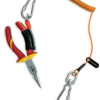 Tool tethering lanyard