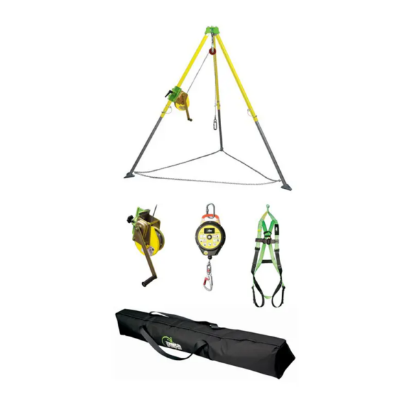Rescue & confined space tripod kit