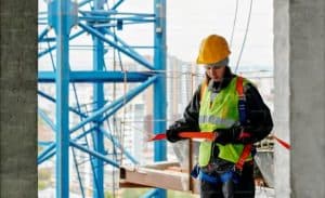 women wearing height safety gear